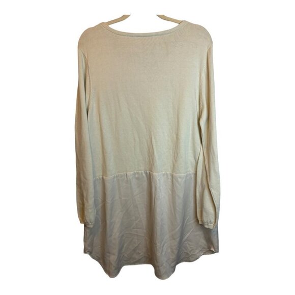 Soft Surroundings Light Beige Button Cardigan - Picture 2 of 4